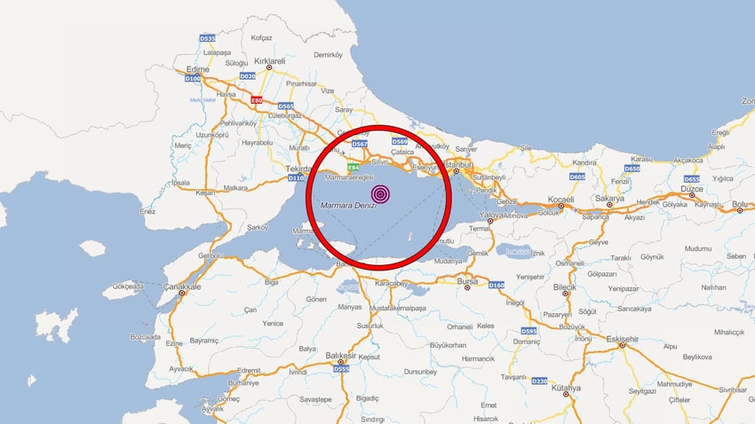 Marmara Denizi’nde Bir Deprem Daha!