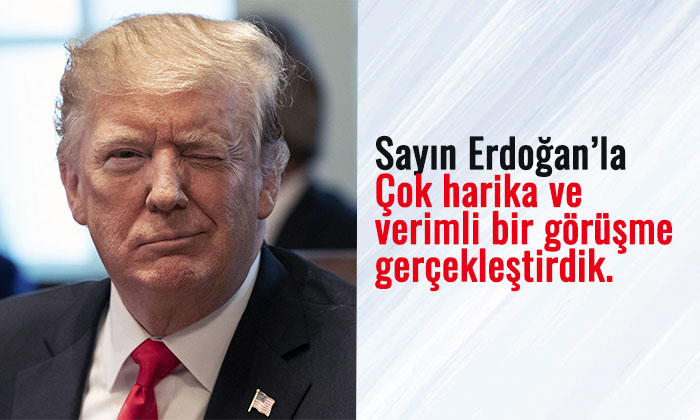 Çok harika ve verimli bir görüşme gerçekleştirdik