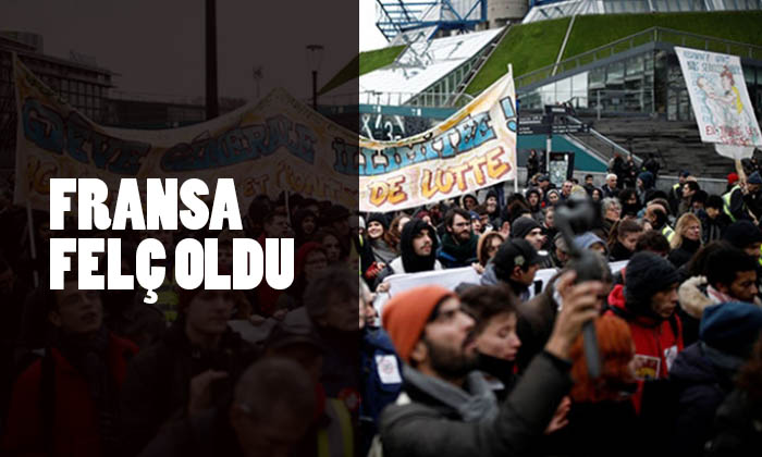 Fransa’da hayat durdu