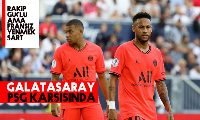 Galatasaray PSG karşısında