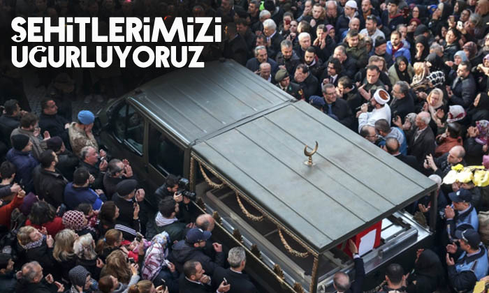 Şırnak Şehitlerimizi Uğurluyoruz