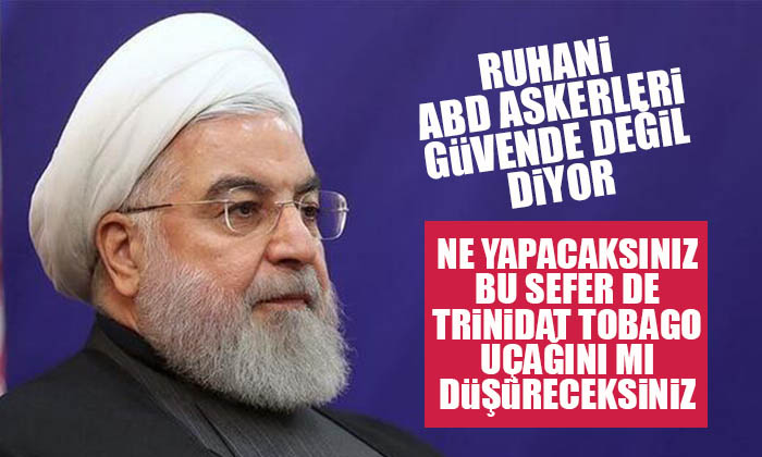 Ruhani ABD’yi yine tehdit etti