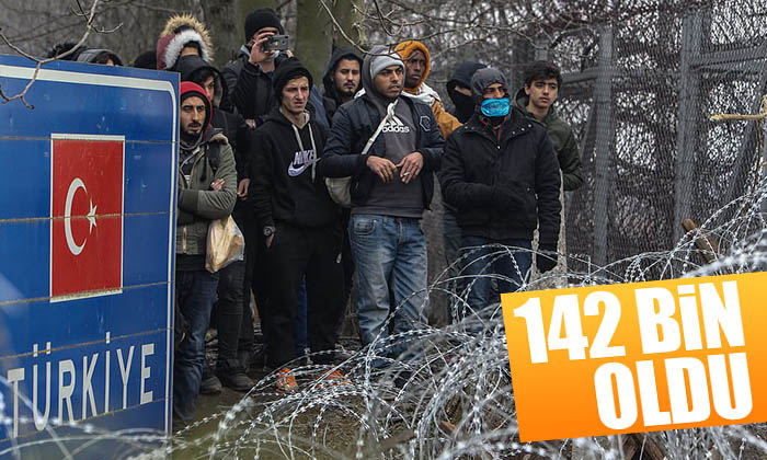 142 Bin Suriyeli Avrupa’ya geçti