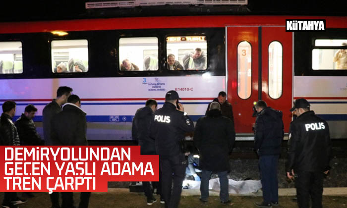 Yolcu treni kazasında 1 yaya hayatını kaybetti