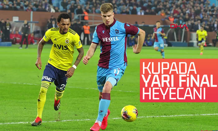 Ziraat Türkiye Kupası’nda Trabzonspor Fenerbahçe’yi konuk edecek