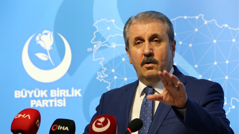 Destici: Barış ortamı sağlandığında Suriyeliler evlerine dönmeli