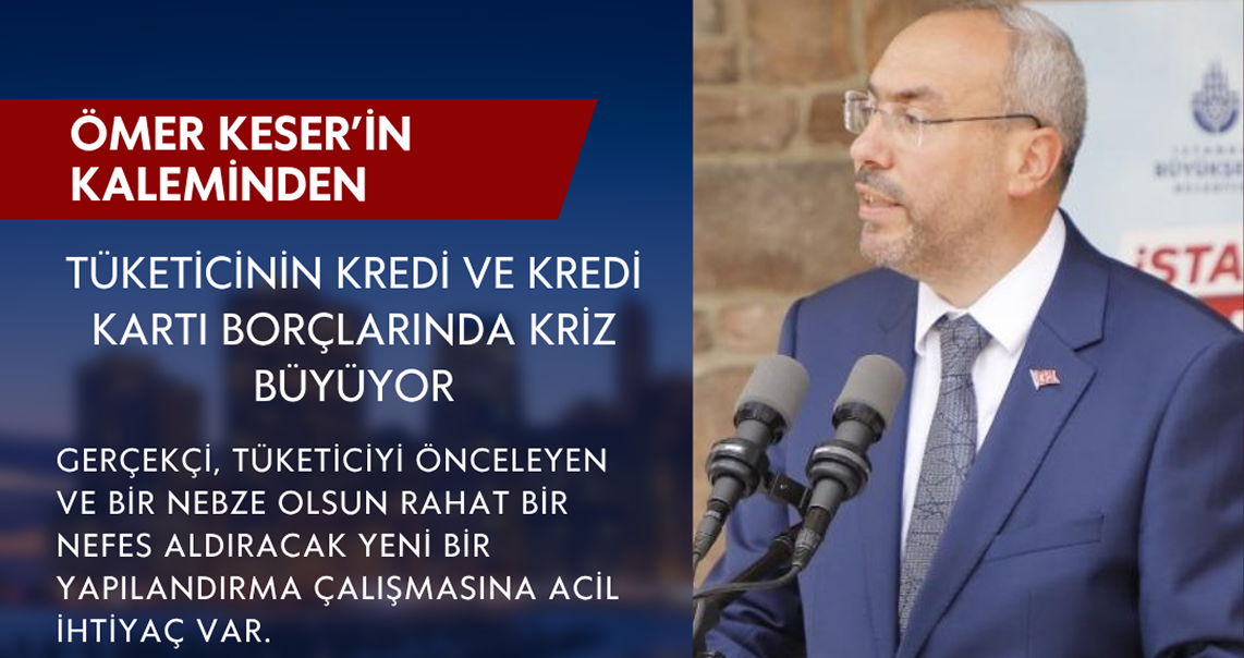 TÜKETİCİNİN KREDİ VE KREDİ KARTI BORÇLARINDA KRİZ BÜYÜYOR