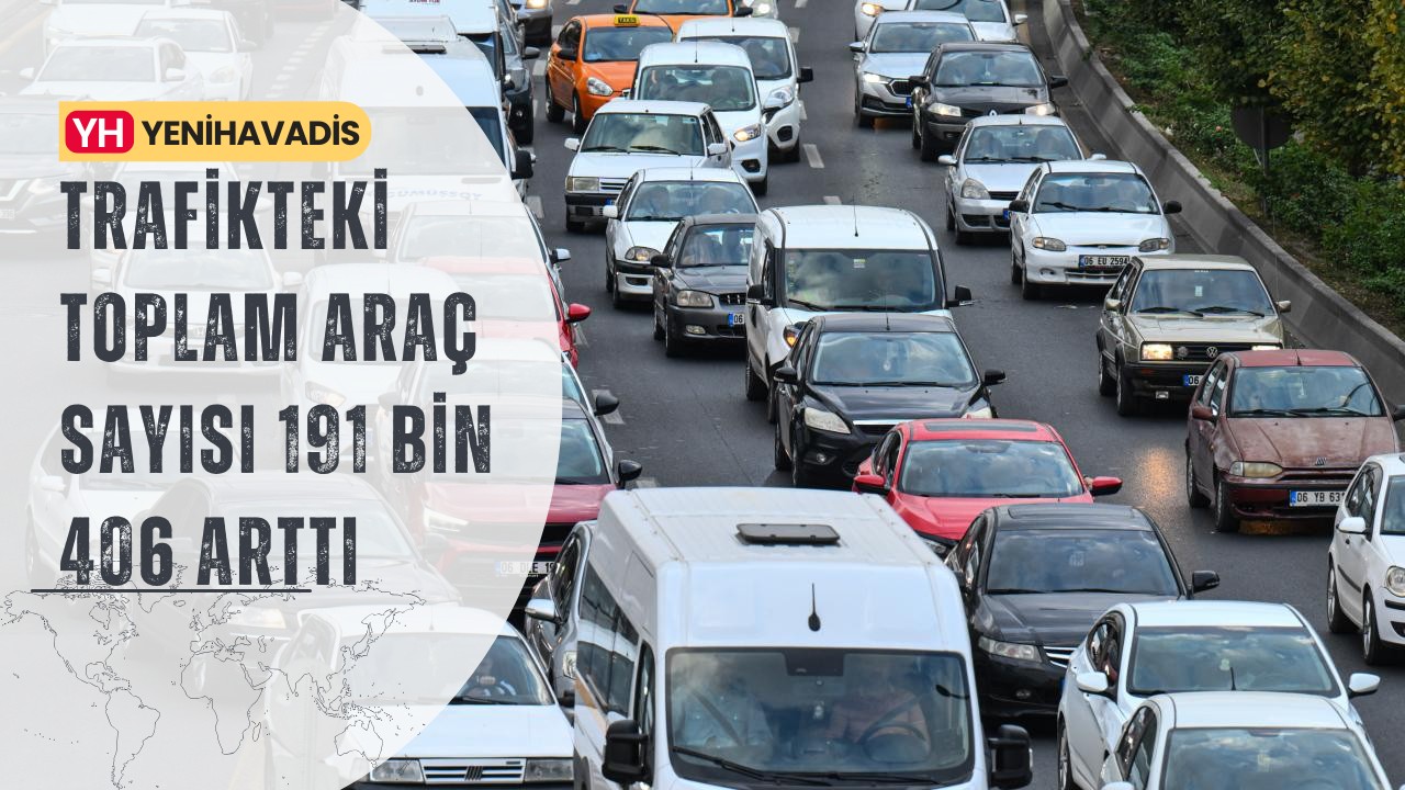 Trafiğe kayıtlı taşıt sayısı eylül sonu itibarıyla 33 milyonu aştı
