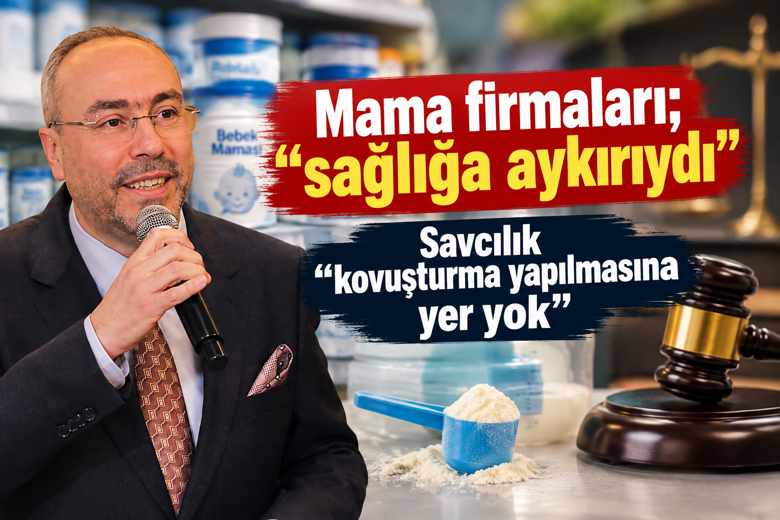 Mama firmaları; “sağlığa aykırıydı” Savcılık “kovuşturma yapılmasına yer yok”
